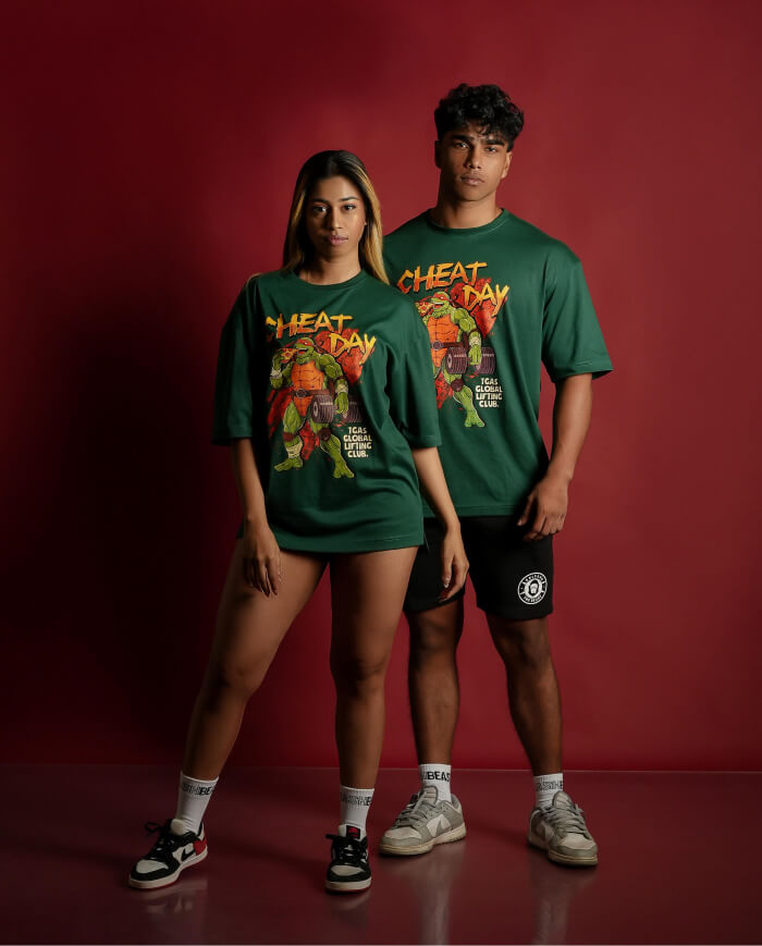 TOON SERIES - CHEAT DAY OVERSIZED TEE – TGAS