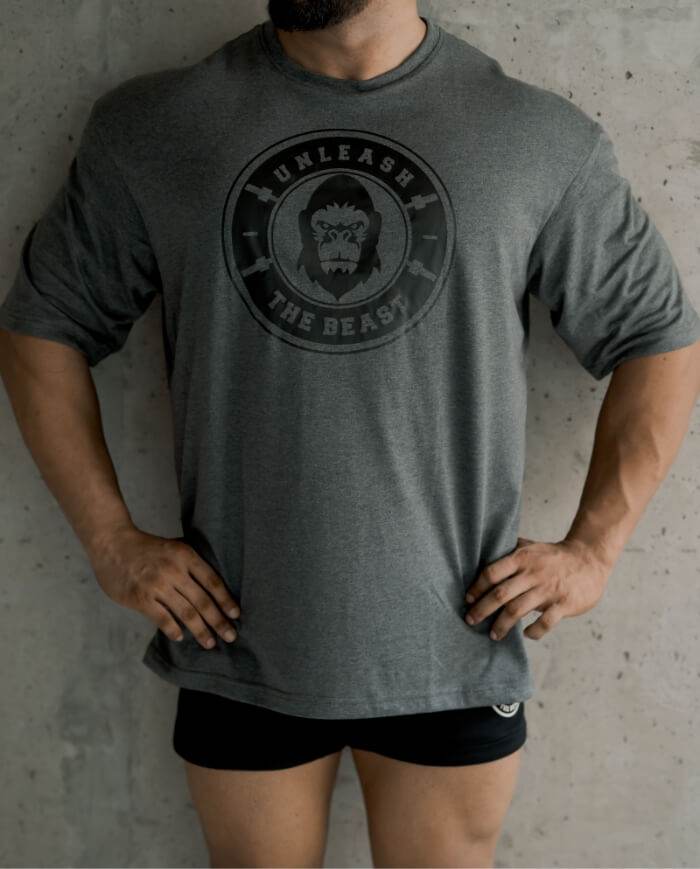 UB SIGNATURE OVERSIZED TEE &#8211; FOSSIL – 1