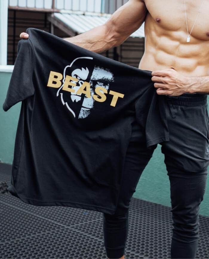 “BEAST” OVERSIZED TEE – 4