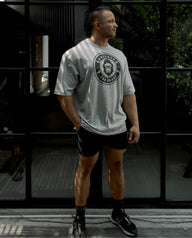 UB SIGNATURE OVERSIZED TEE &#8211; GRANITE 1