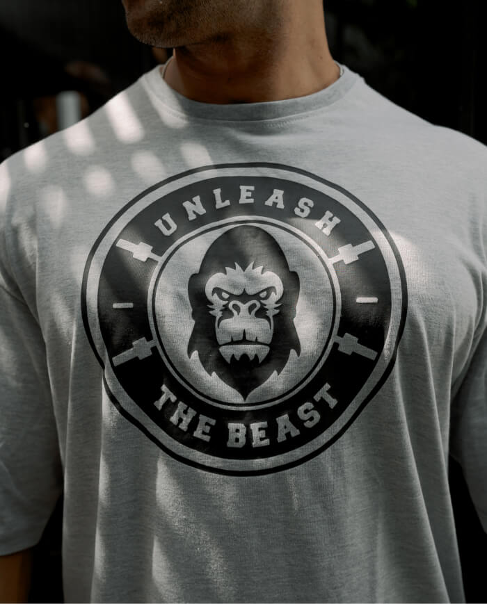 UB SIGNATURE OVERSIZED TEE &#8211; GRANITE 4