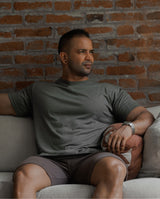 OLIVE GRAY &#8211; PREMIUM TEE 1