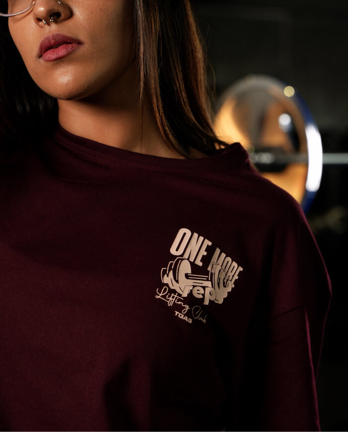 ONE MORE REP OVERSIZED TEE 4