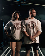 UB SIGNATURE OVERSIZED TEE-SANDSTRIKE 2