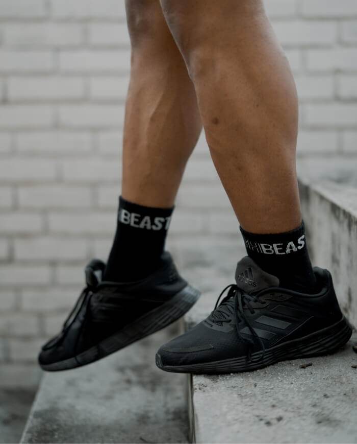 TRAINER SOCKS BLACK