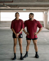 “BEAST” OVERSIZED TEE-BLOOD RED – 1