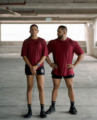 “BEAST” OVERSIZED TEE-BLOOD RED – 1