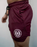TGAS UB 360 SHORTS &#8211; DARK BURGUNDY 3