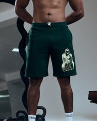 RELAXED SHORTS – FOREST GREEN