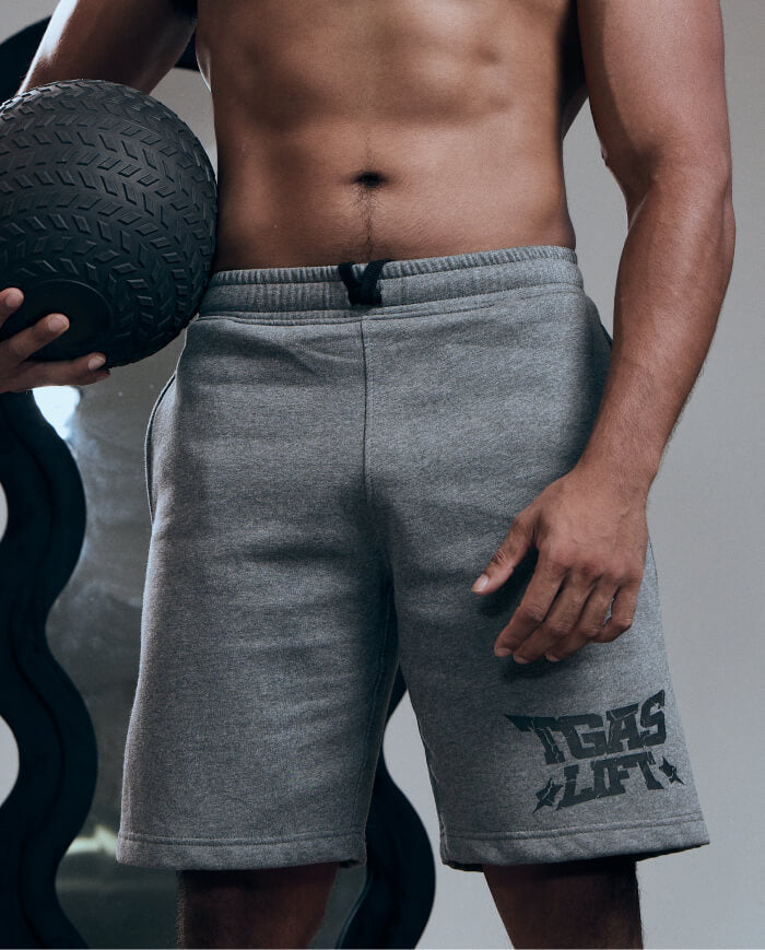 RELAXED SHORTS – STEEL GREY