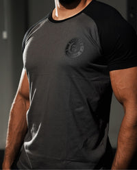 FLEX TEE - ASH BLACK