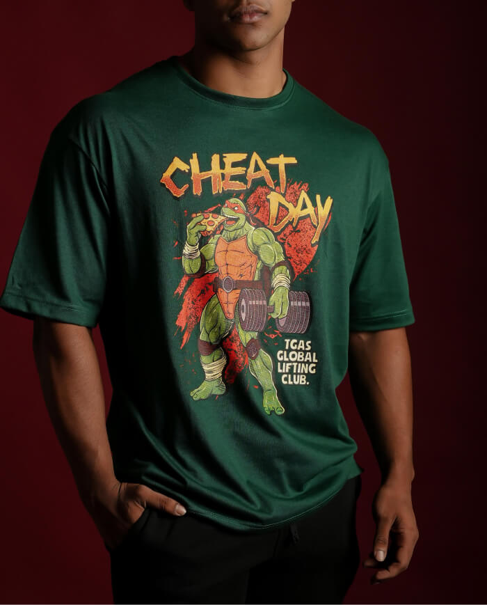 TOON SERIES - CHEAT DAY OVERSIZED TEE